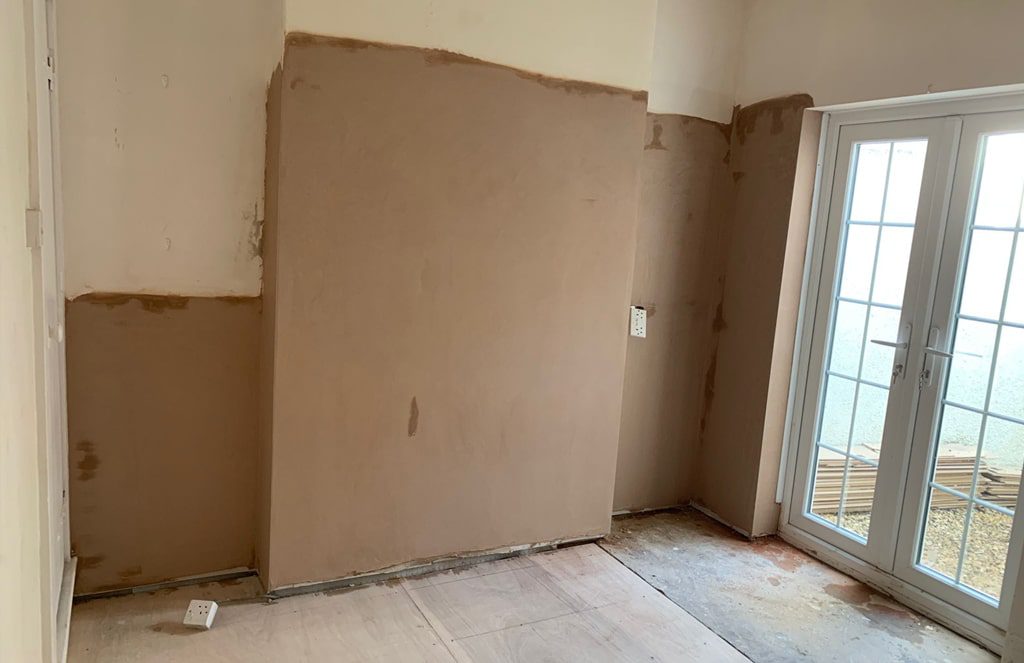 damp proof plastering skim finish