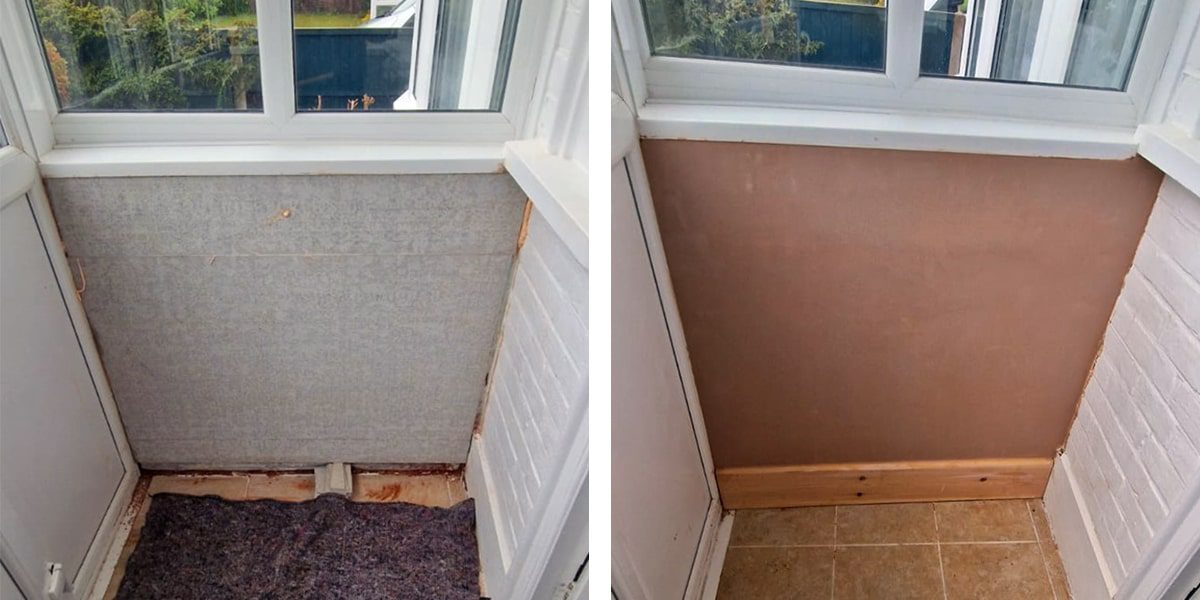 replastering after chemical damp proof course