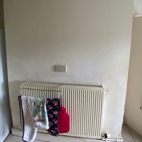 Decorative spoiling on a wall in Beaminster