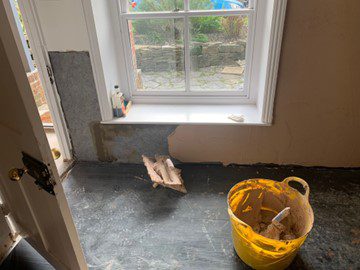 Reconstructing a Reception Room In Salisbury