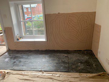 Reconstructing and Damp-Proofing a Reception Room