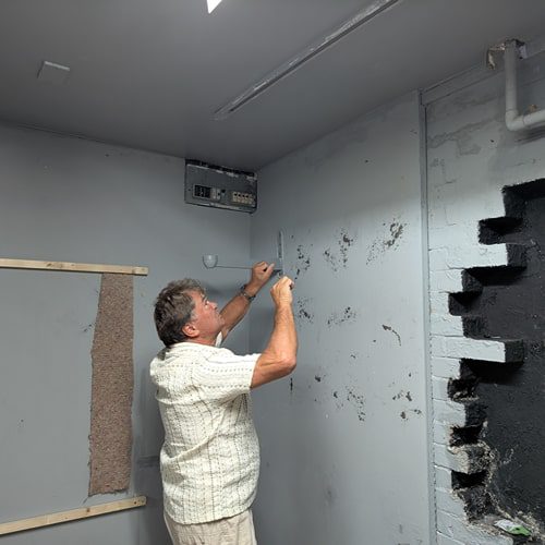 Black Mould in Bournemouth Church Basement