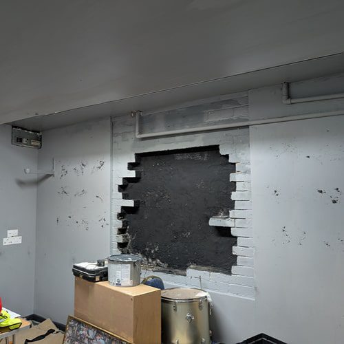 Bournemouth Church Basement Black Mould