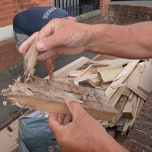 Bournemouth Church Dry Rot Timber