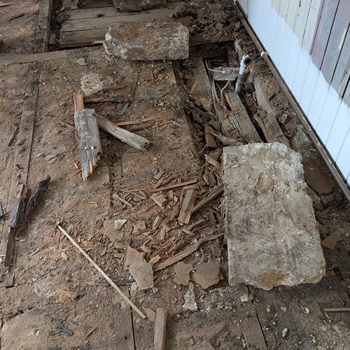 Dry Rot at Bournemouth Church